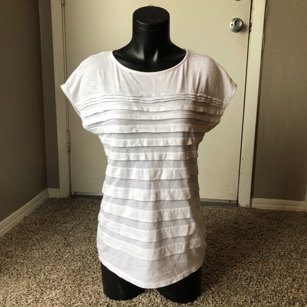 Liz Claiborne White Blouse